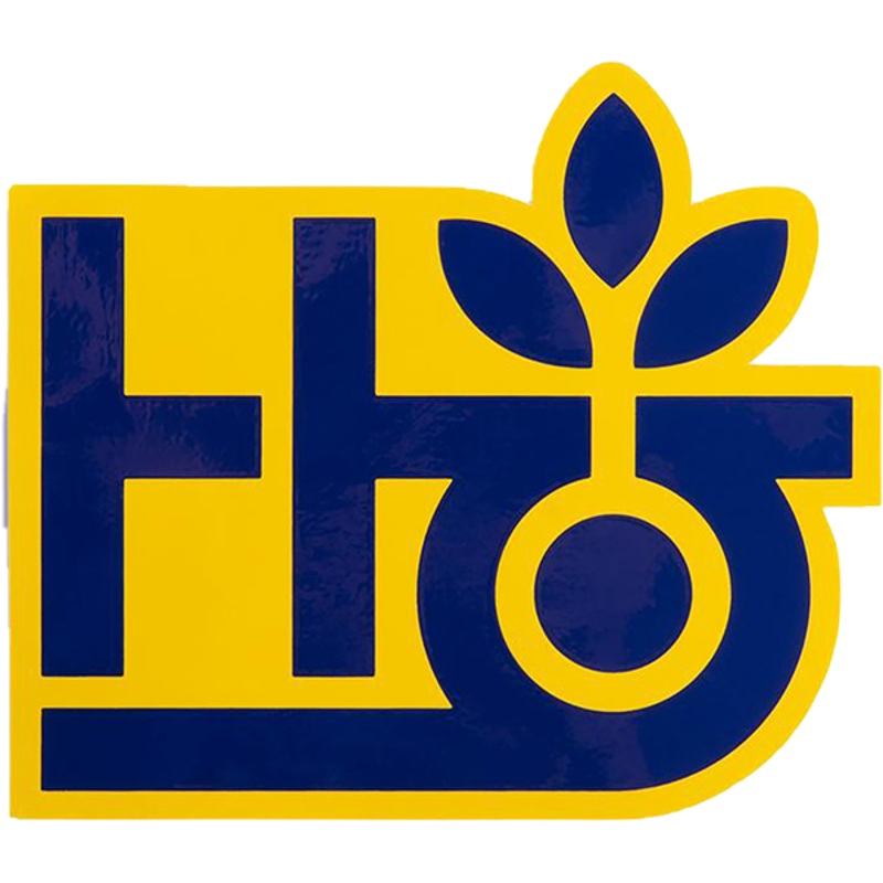 HABITAT H-POD DECAL YELLOW 1PC