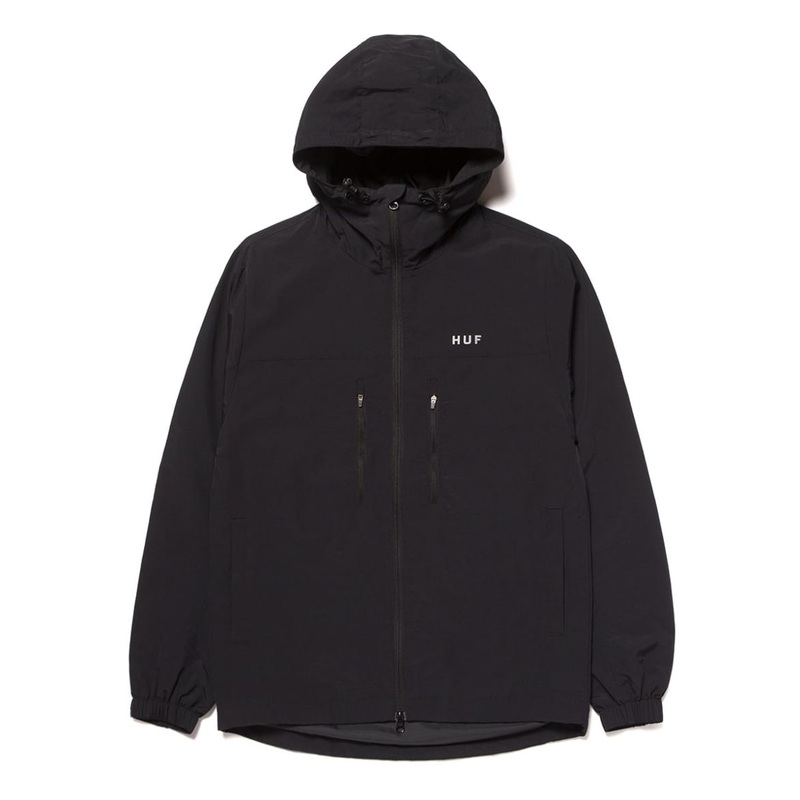 HUF STANDARD SHELL 3 JACKET BLACK SMALL