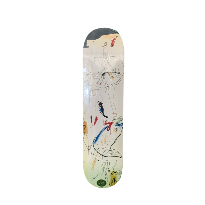 Krooked Mark Gonzales Fishy Deck 2003 Classic Skateboard Deck