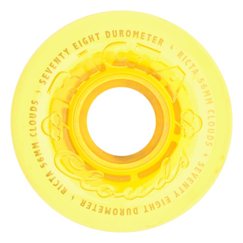 RICTA WHEELS CLOUDS HI VIS YELLOW 78A (56MM) 56MM