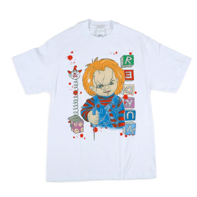 Vintage Chucky “Redrum” Tee White M