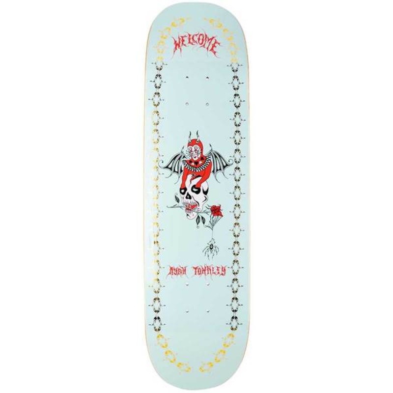 WELCOME DECK – RYAN TOWNLEY ANGEL ON ENENRA TEAL/GOLD FOIL (8.6″) 8.6″