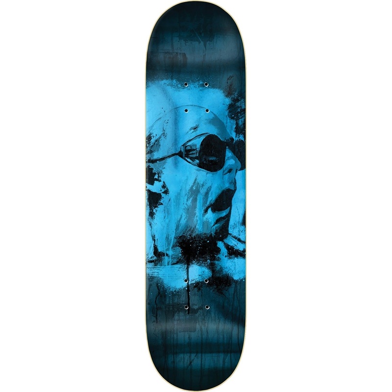 Zero Wimer 80’S Doc Skateboard Deck – 8.25″ Blue Foil