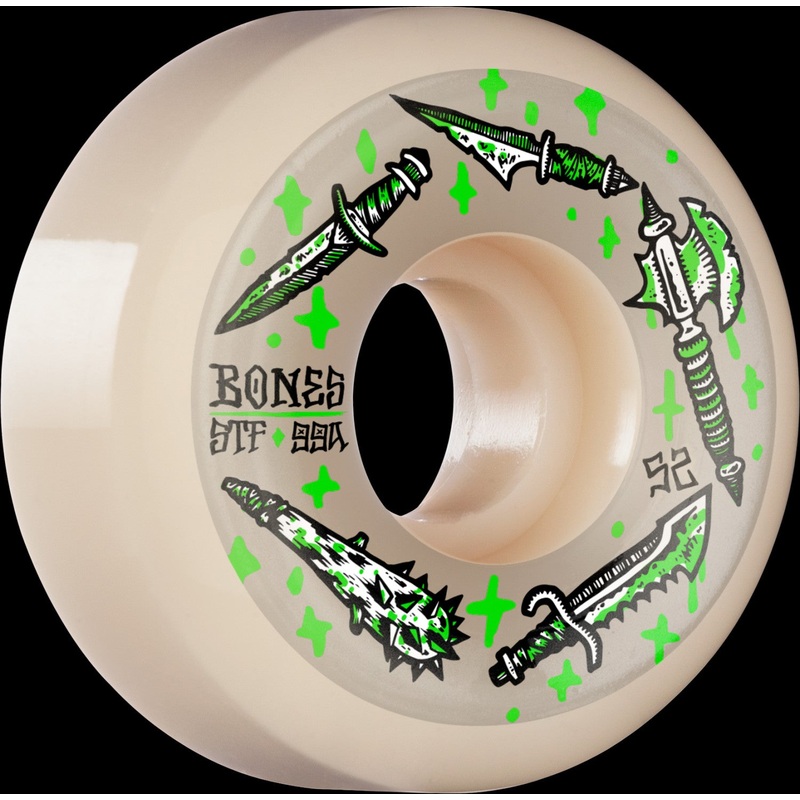 BONES STF WHEEL – DARK DAYS V5 SIDECUT 99A (52MM/53MM/54MM) 52MM