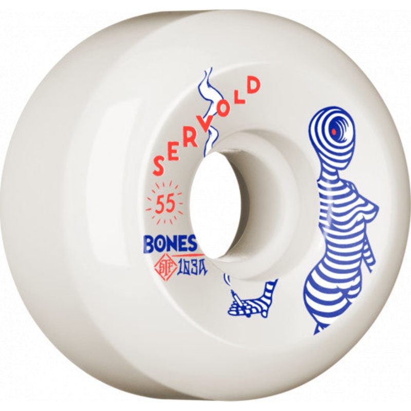 BONES STF WHEEL – SERVOLD MINDSEYE V5 SIDECUT (53MM/55MM) 55MM