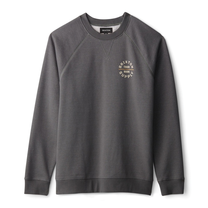 BRIXTON OATH V CREW – EVERGRE MED