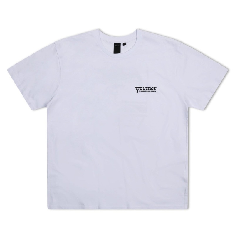 FORMER CRUX TRIBUTE T-SHIRT WHITE MEDIUM