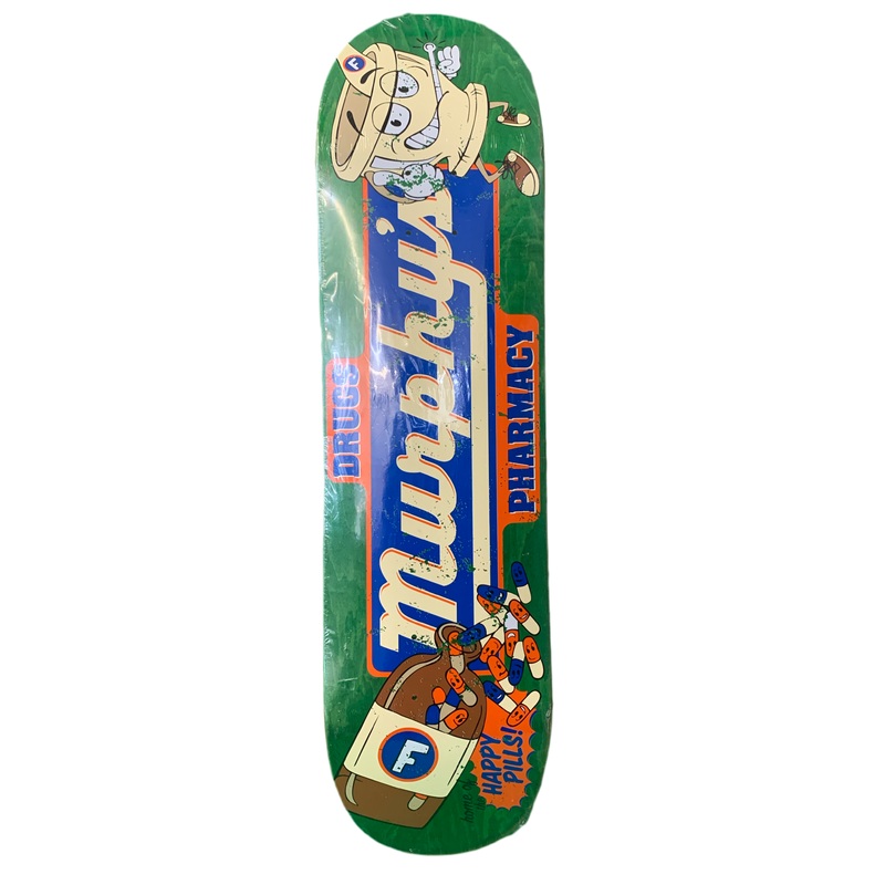 Foundation Murphy’s Pharmacy Home of the Happy Pills 8.25″ Classic Skateboard Deck