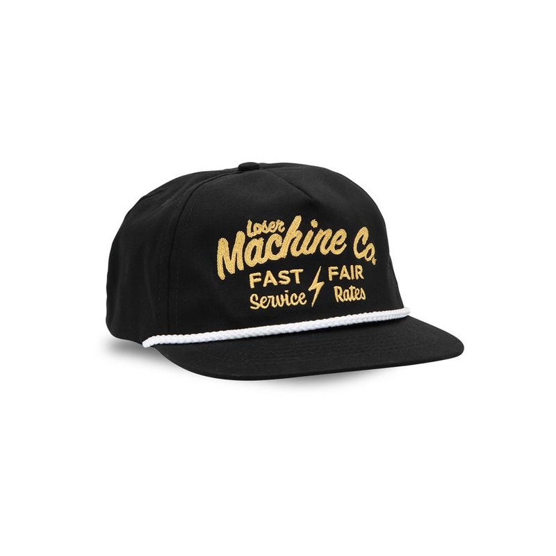 LOSER MACHINE TOOL SNAPBACK BLACK