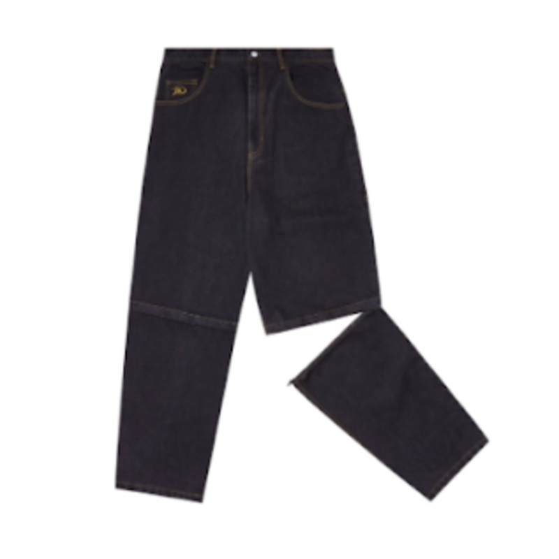 Pangea Carpenter Zip-off Pant – Black/Olive S – 30″