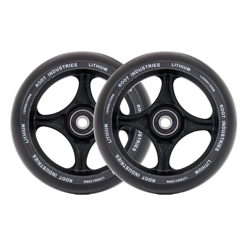 Root Industries Lithium Wheels 120mm – Black (Pair)