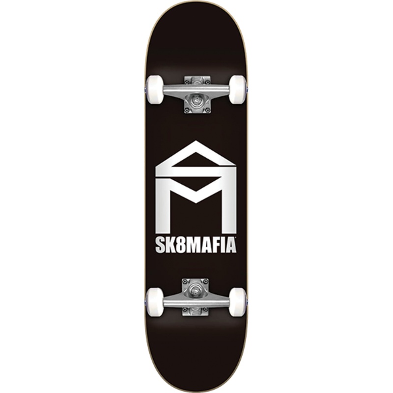 SK8MAFIA HOUSE LOGO COMPLETE 7.75″ BLACK