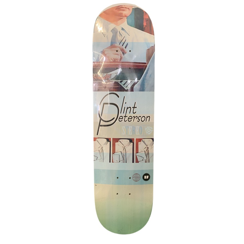 Stereo Clint Peterson Dress Shirt 8″ Classic Skateboard Deck