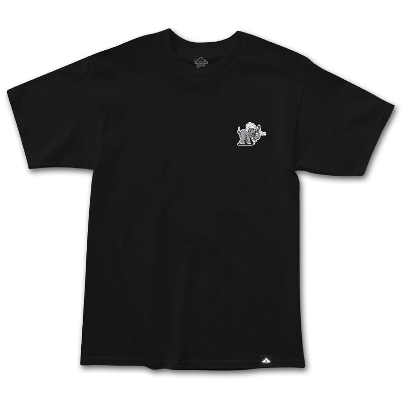 Thank You X Hijinx Premium Patch Tee BLACK SMALL