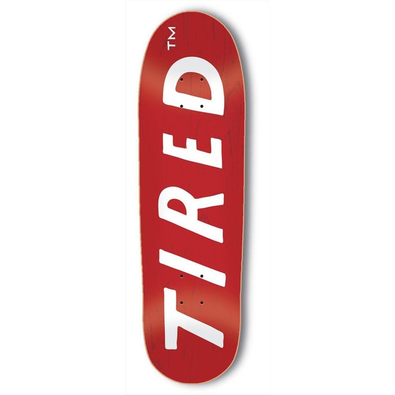 TIRED UPCASE LOGO ON SIGAR (9.25″) 9.25″