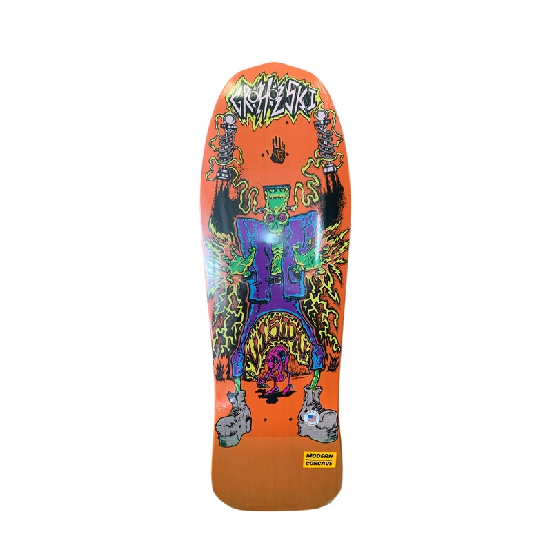 Vision Groholski Frankenstein Orange 10.25″ Shaped Skateboard Deck