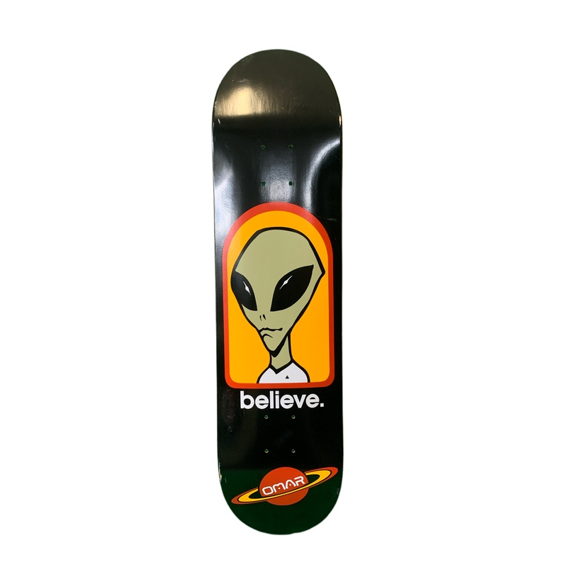 Alien Workshop Omar Salazar Believe Model 7.8″ Classic Skateboard Deck