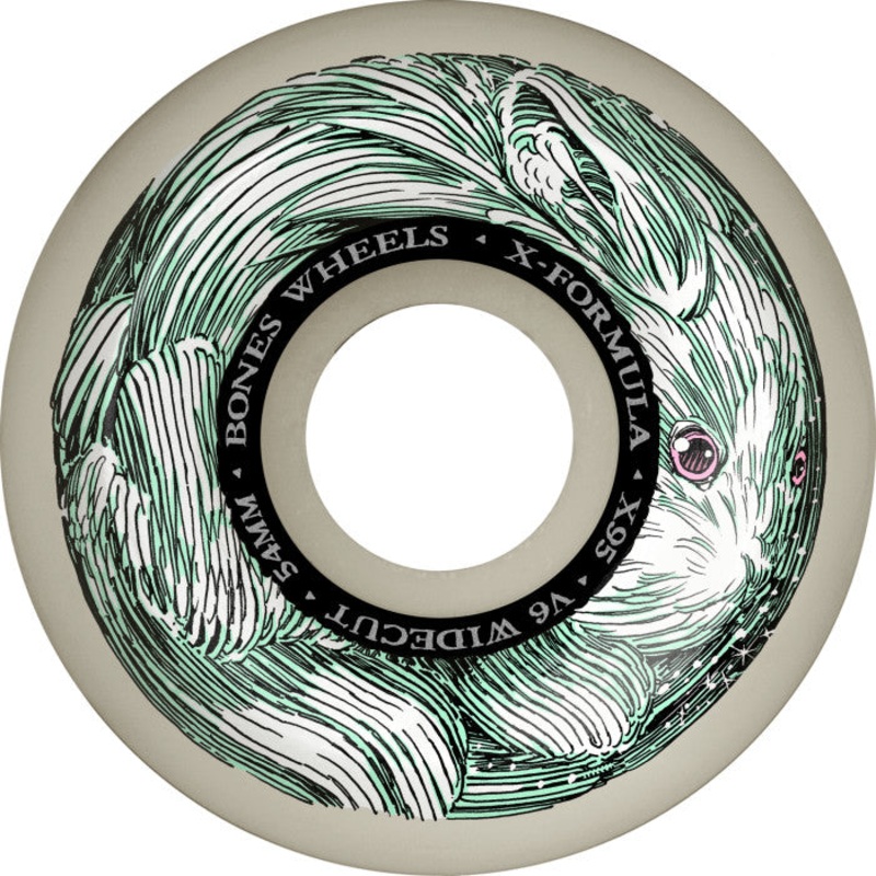 BONES WHEELS X-FORMULA MONEY BUNNY V6 WIDECUT 95A (54MM/56MM) 54MM