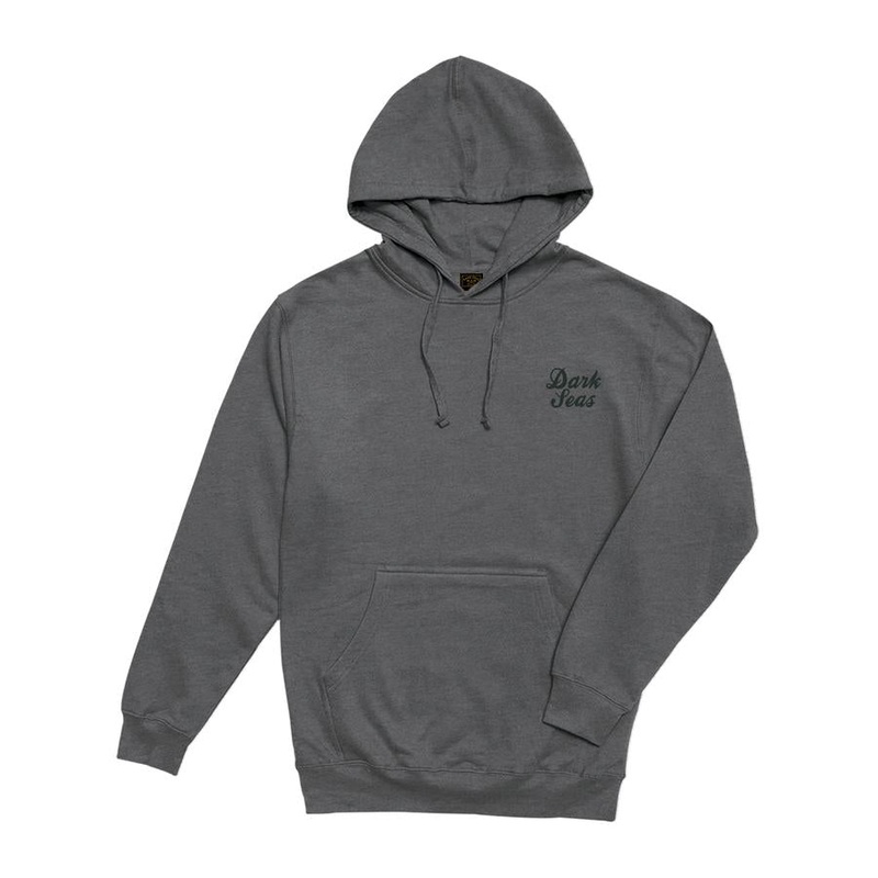 DARK SEAS HOODIE SPARROWS FLEECE GUNMETAL GREY MED