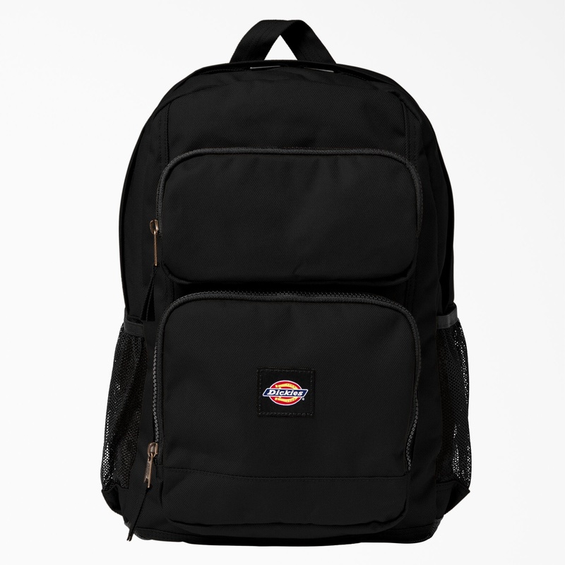 Dickies Double Pocket Backpack – Black