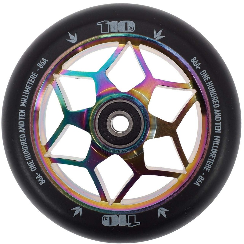 Envy Diamond Scooter Wheel 110mm – Oil Slick (Pair)