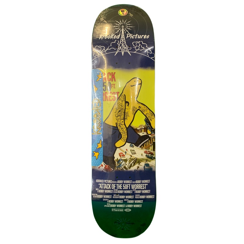 Krooked Bobby Worrest Shmoovie 8.25″ Classic Skateboard Deck