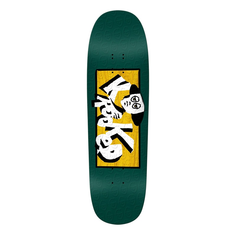 Krooked Incognito Team Embossed Deck 9.25″