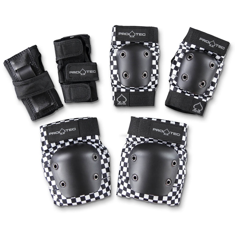 PRO-TEC – JUNIOR 3-PACK PAD SET CHECKERED YOUTH SMALL