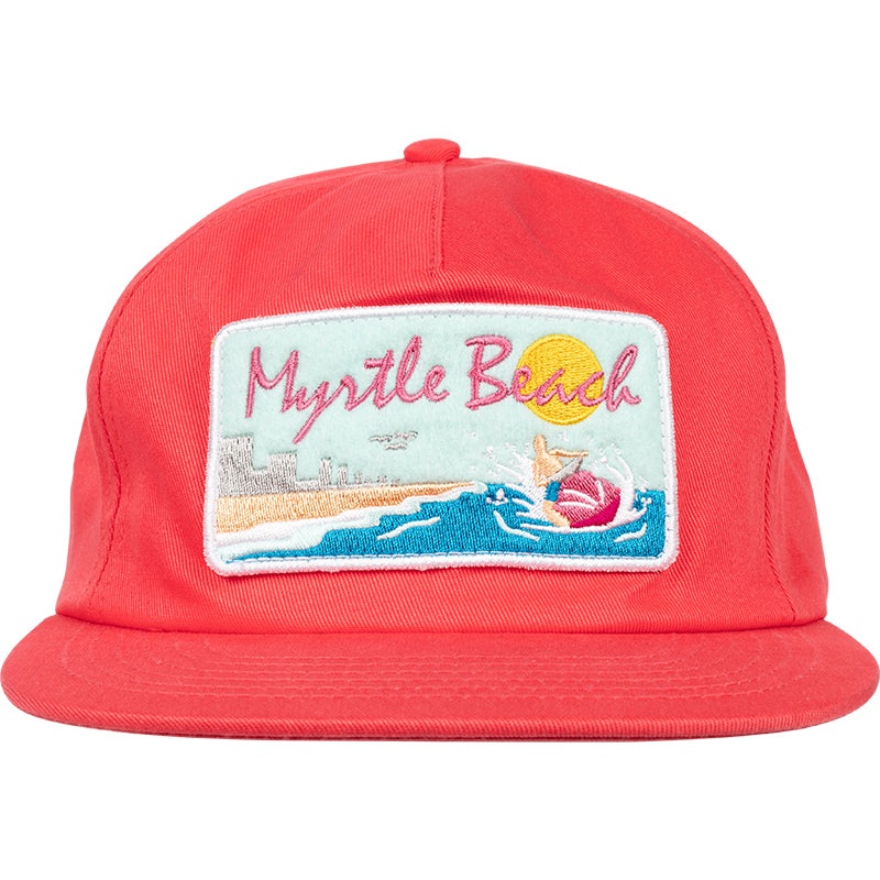 SKATE MENTAL SNAPBACK MYRTLE BEACH CORAL
