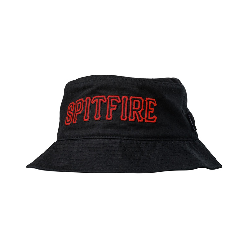 SPITFIRE SPITBALL BUCKET HAT BLACK