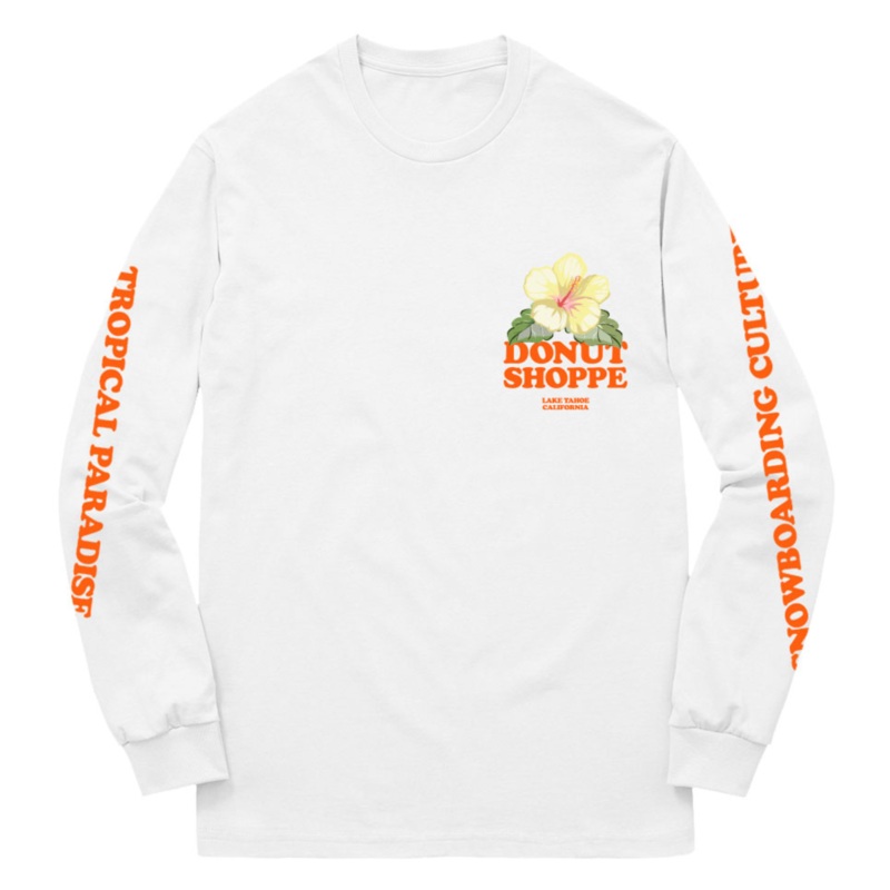 Tropical Snow Culture Long Sleeve Tee Small