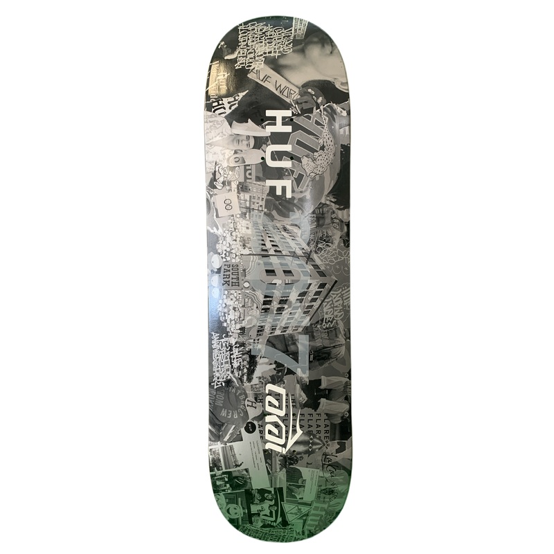HUF x Lakai 2017 Collage Signed 8.4″ Classic Skateboard Deck