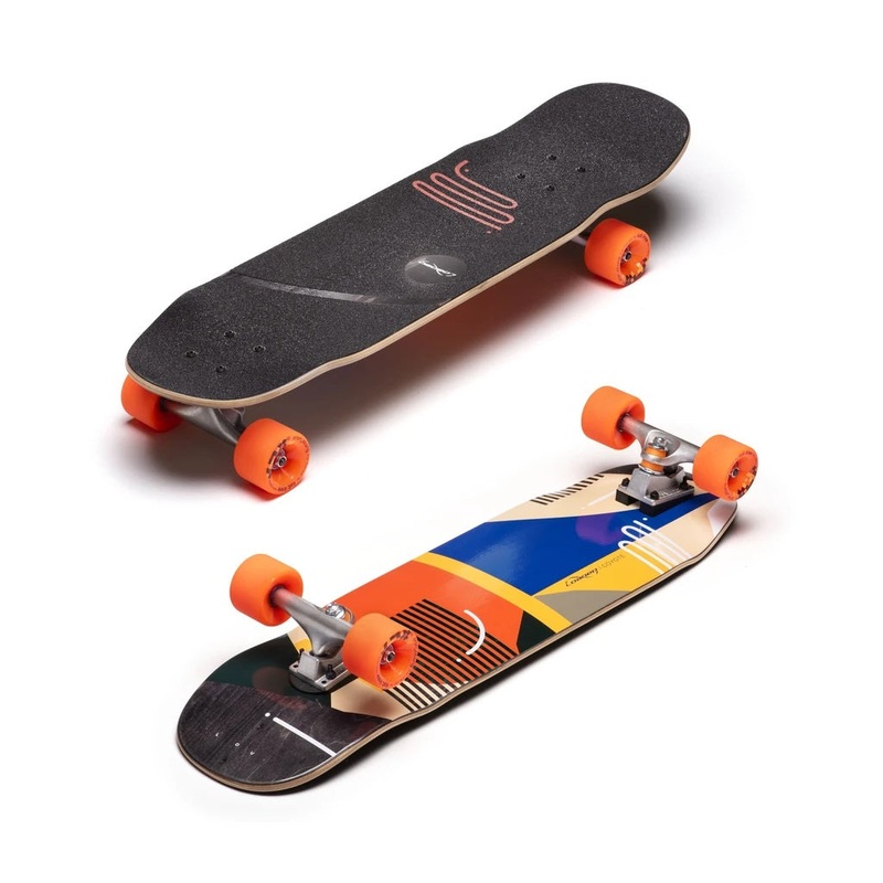 Loaded Coyote Hola Lou Longboard Complete – 80a Fat Free Orange Wheels