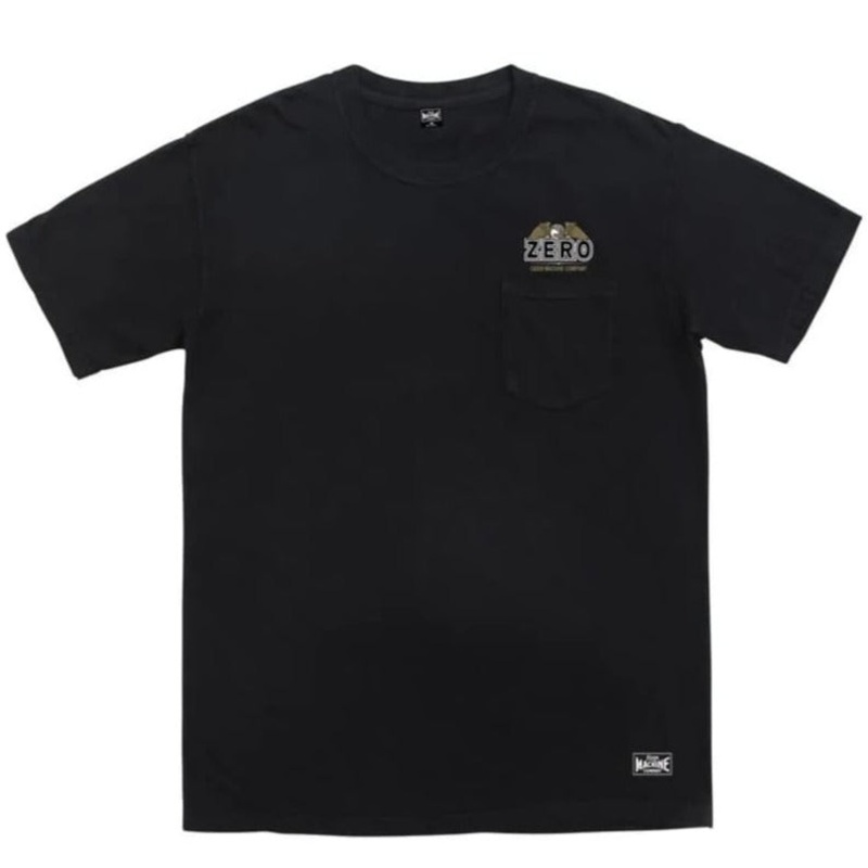 LOSER MACHINE X ZERO CONDOR CREST STOCK POCKET TEE MEDIUM