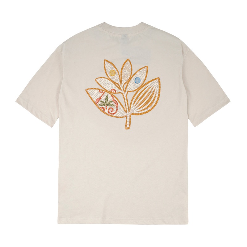 MAGENTA MOSAIC TEE NATURAL MEDIUM