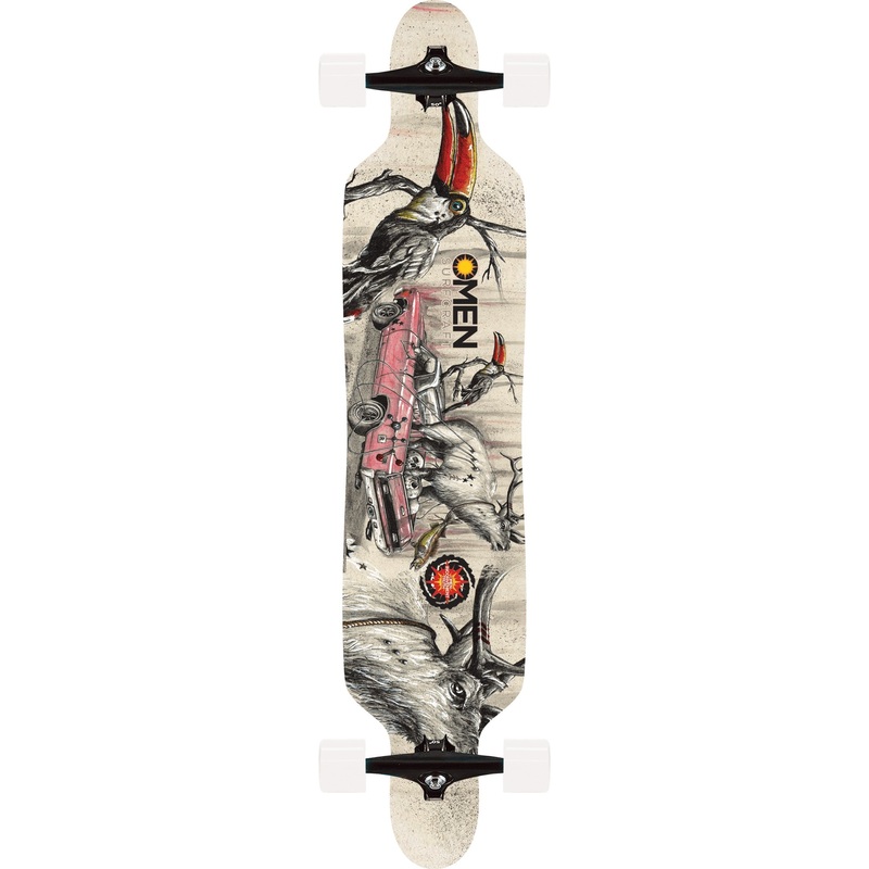 Omen: 42″ Elk Amino Longboard Complete