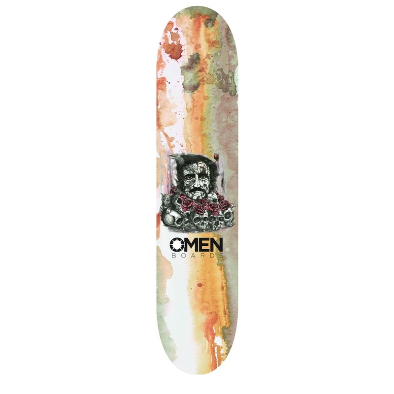 Omen: Poe N Friends 8.25″ Skateboard Deck