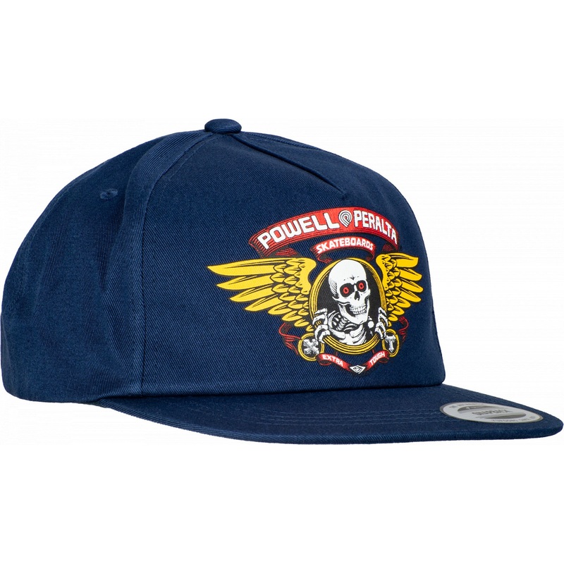 POWELL PERALTA CAP SNAPBACK – WINGED RIPPER NAVY NAVY