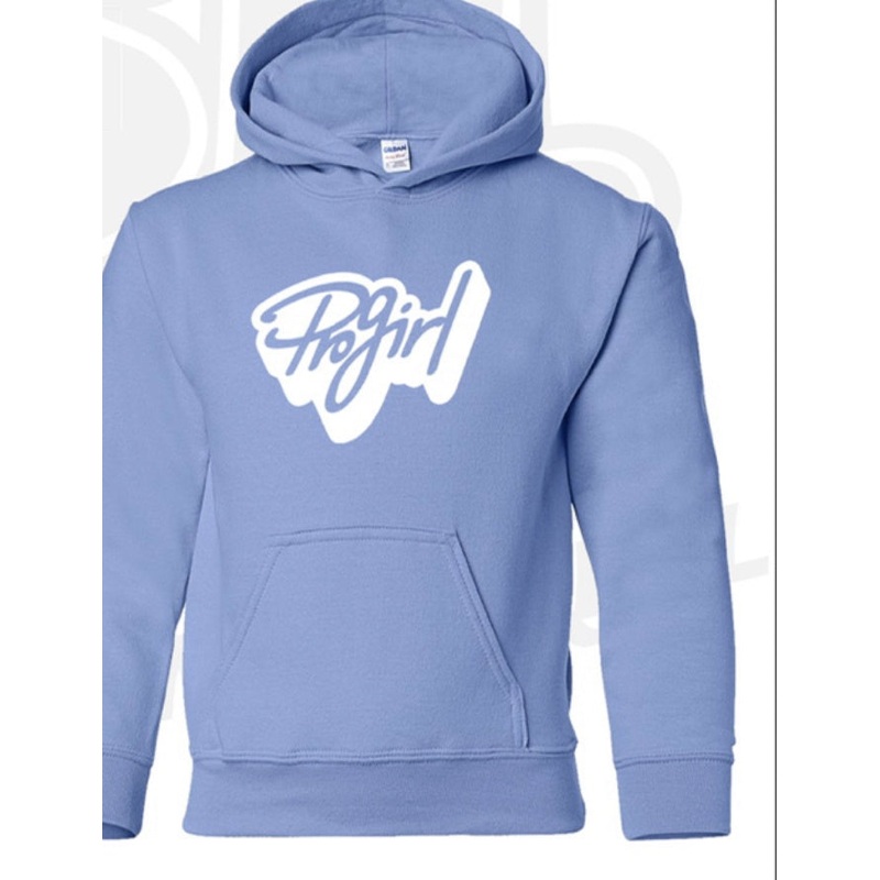 Pro Skates Youth Pro Girl Hooded Sweater -Light Blue X-Small