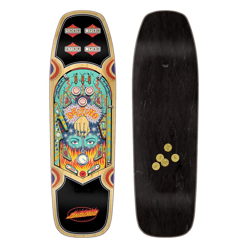 SANTA CRUZ DECK FABIANA DELFINO PINBALL (9.14″) 10.35″