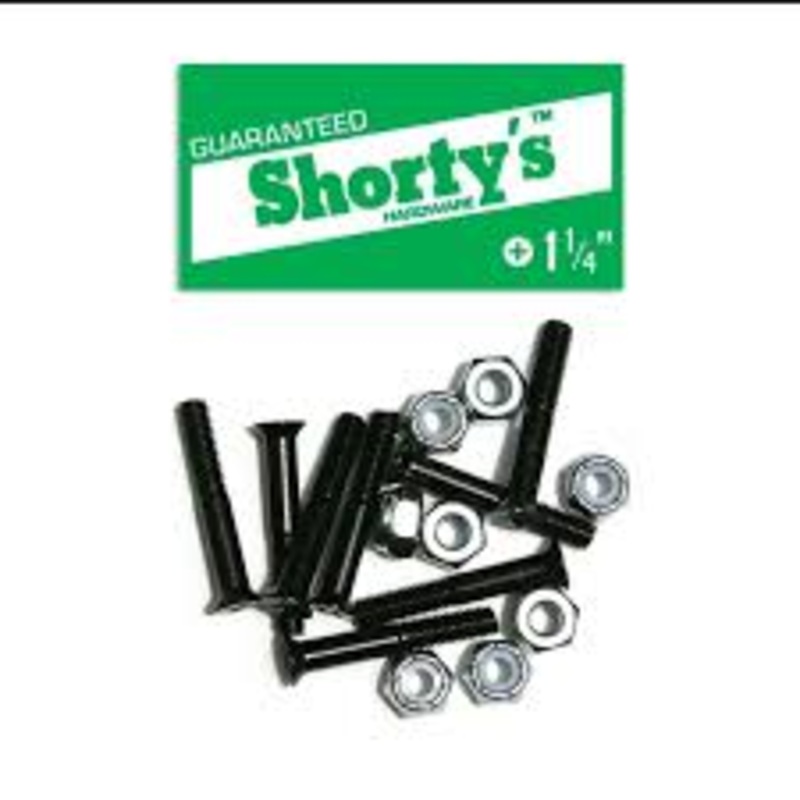 Shortys Hardware Black 1 1/4″