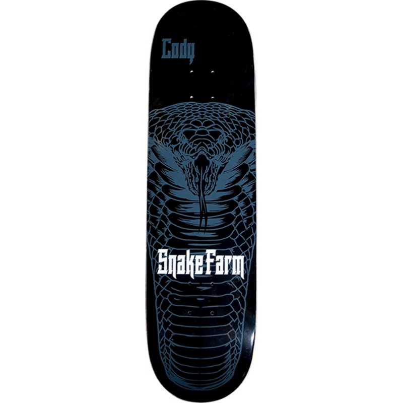 SNAKE FARM MCENTIRE SNAKE MOAN DECK.0 BLACK 8.0″