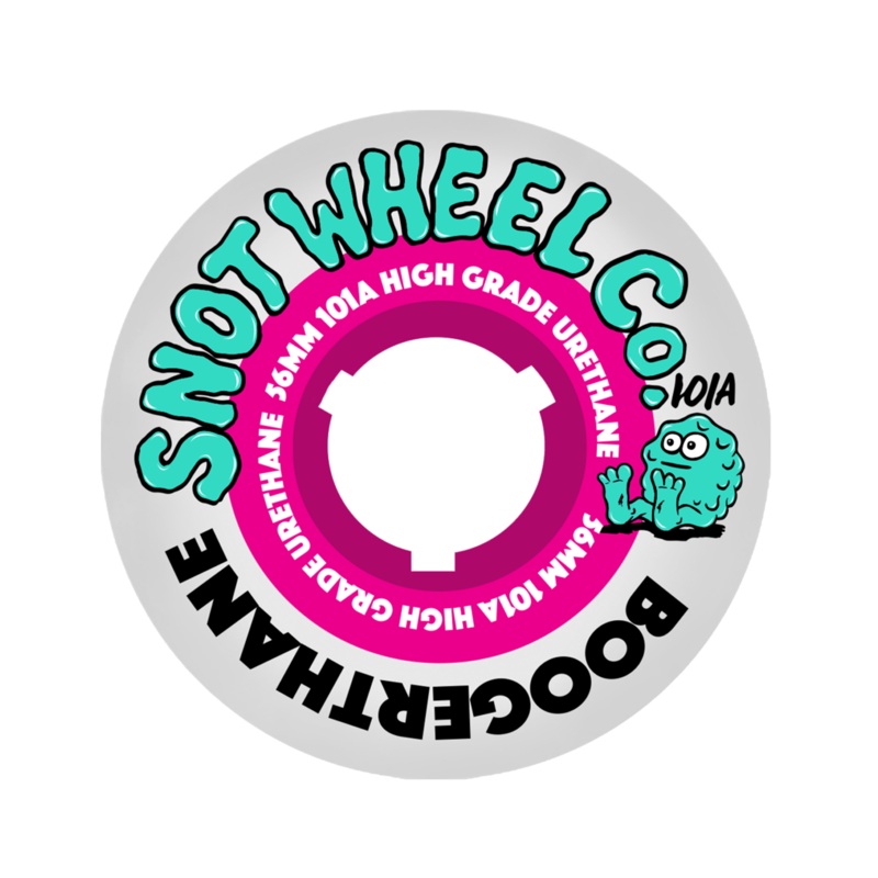 Snot Wheels – Boogerthane 56mm – 101a – Skateboard Wheels
