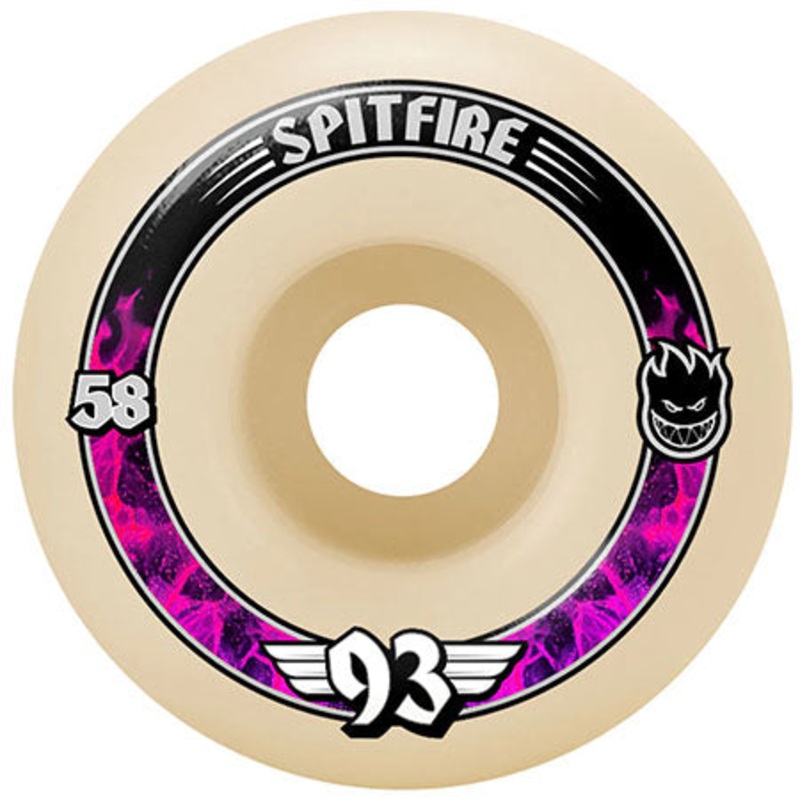 SPITFIRE WHEELS FORMULA FOUR SOFT SLIDERS 93DU RADIAL (58MM) 58MM