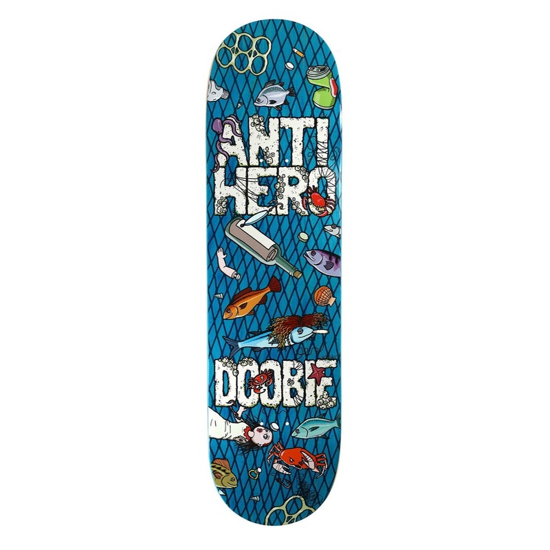 ANTIHERO DECK DOOBIE CATCH OF THE DAY SEA BLUE (8.75″) 8.75″