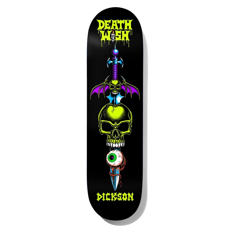 DEATHWISH DECK JON DICKSON FORGOTTON RELICS (8.25″) 8.25″