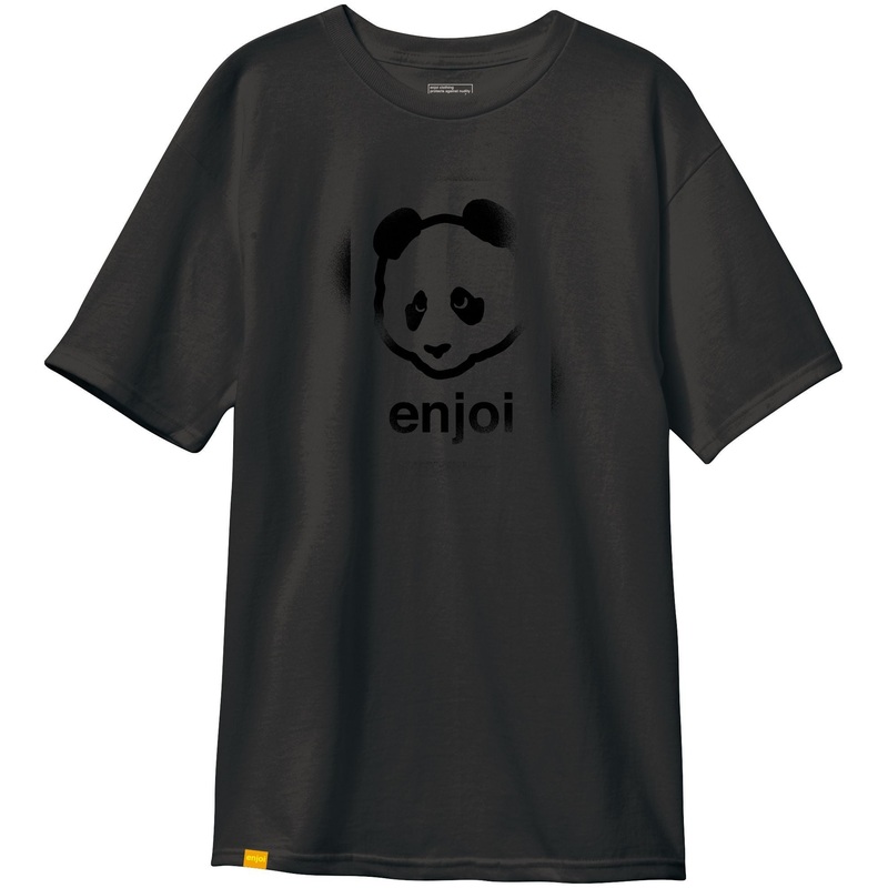 ENJOI T-SHIRT TONAL HEAD VINTAGE BLACK SMALL