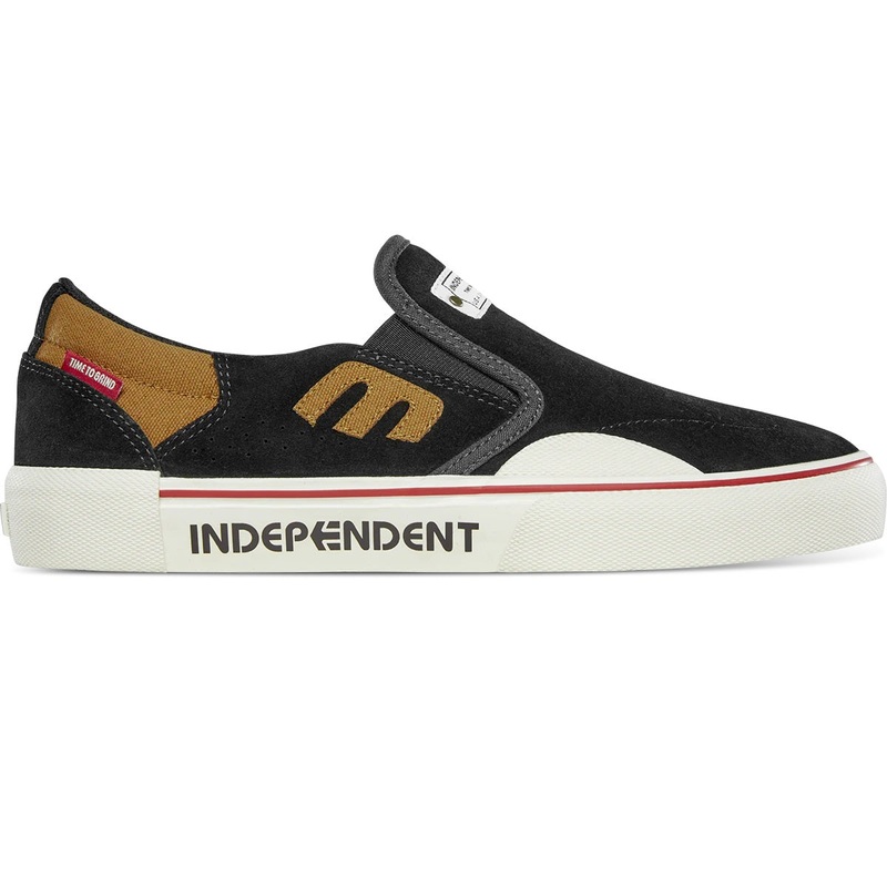 Etnies Shoes Marana Slip X Indy – Black/Brown 8 Black
