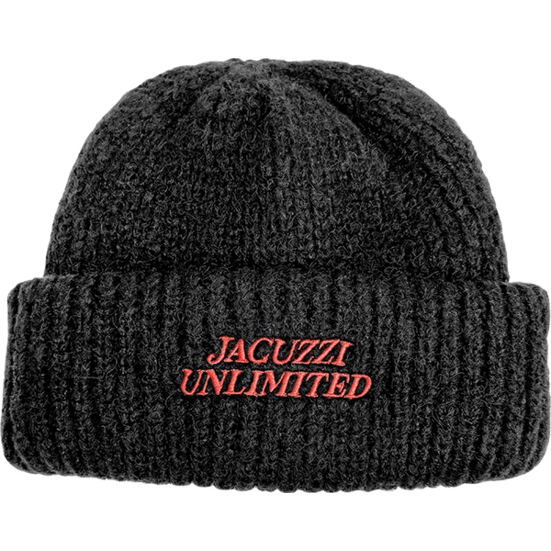 JACUZZI FLAVOR EMB BEANIE BLACK