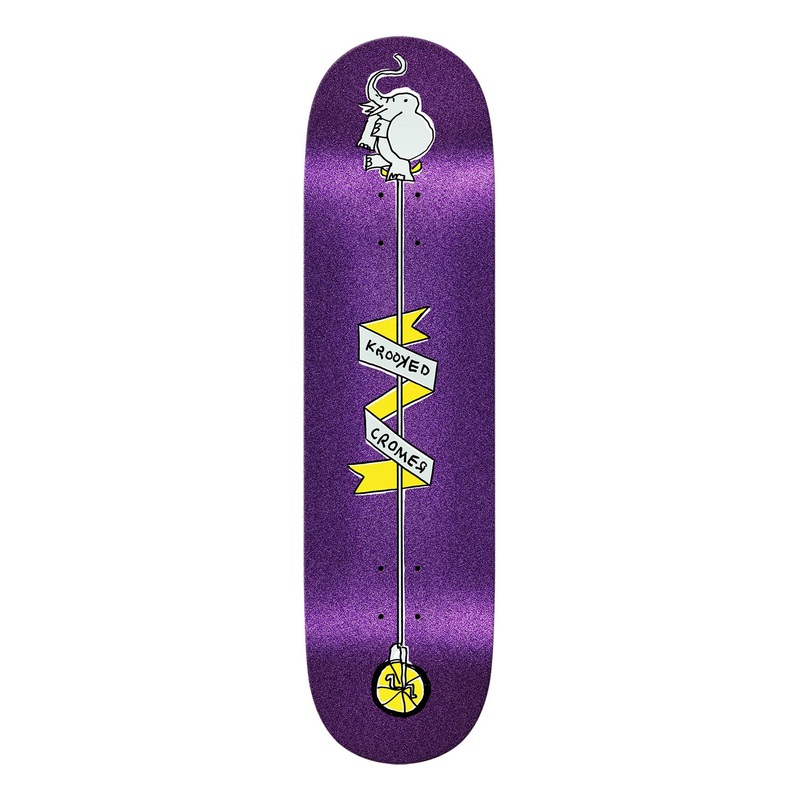 Krooked Brad Cromer Unicycle Deck 8.38″